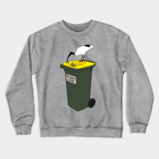 Brisbin Bin Chicken Mascot Crewneck Sweatshirt